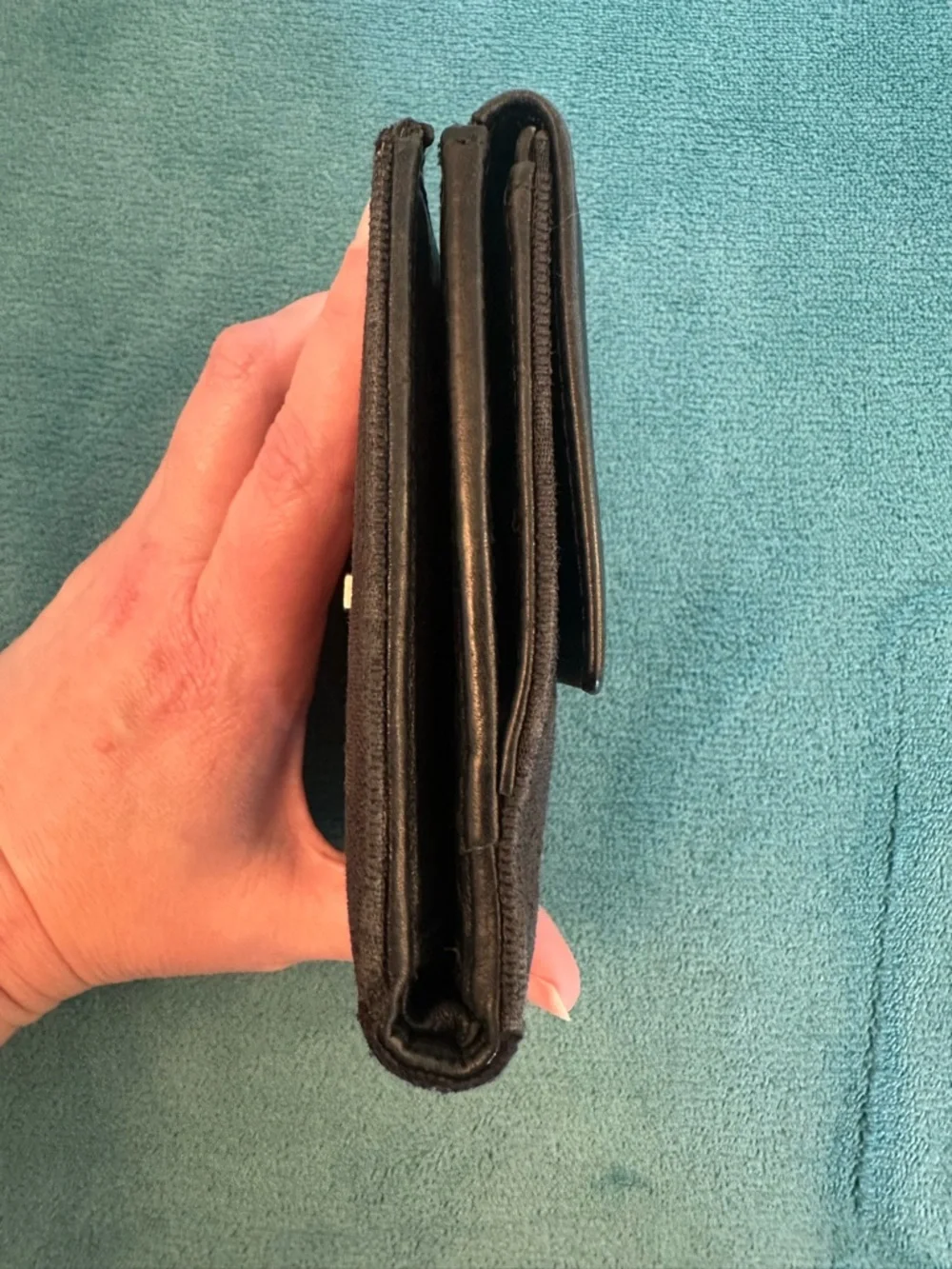 Gucci Jackie Wallet ✨ GG Canvas + Leather Trim • Vintage Classic - Picture 11 of 13